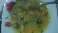 Sopa de mandioca