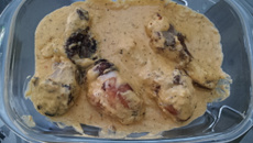 Frango com creme de leite