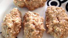 Biscoito protéico de aveia fit