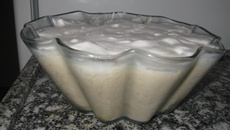 Mousse de banana