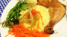 Coxa e sobrecoxa assada Destistachef RenosTe