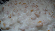 Creme de milho simples