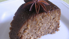 Pudim de pão integral