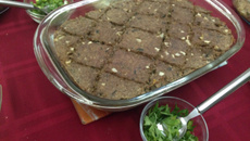 Quibe de bandeja recheado