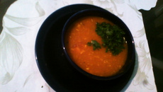 Sopa de abóbora da Renata