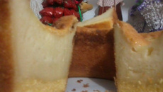 Fubá cremoso com queijo