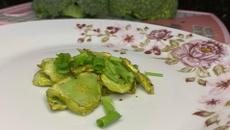 Talo de Brócolis Assado