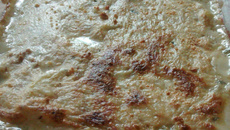 Batata gratinada com atum