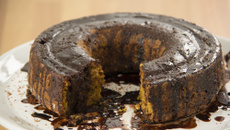 Bolo de cenoura diet