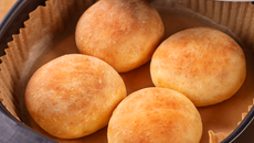 Pão de Leite na Airfryer