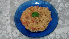 Talharim ao requeijão cremoso e calabresa