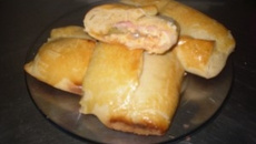 Pães fofos recheado