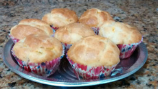 Cupcake salgado de frango com requeijão cremoso