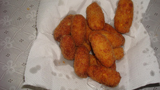 Croquete de milho verde