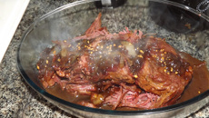 Cupim na cerveja escura