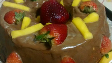 Bolo delícia de maracujá diet