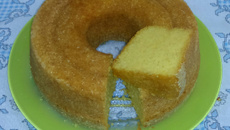 Bolo de milharina