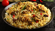 Arroz com carne de Sol