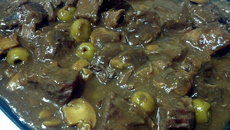 Carne na cerveja preta