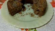 Bolo fit de banana da vovó Ana Paula