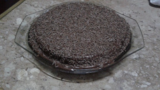 Bolo Gelado de Chocolate