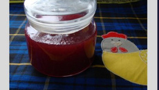 Geléia de cajá feita na máquina de pão