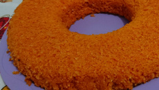 Bolo de Doce de Abóbora com Coco