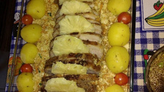 Farofa agridoce para assados