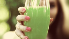 Suco verde do Kitchenlab