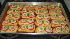 Steak de frango à parmegiana