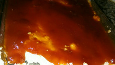 Torta de ricota com goiabada