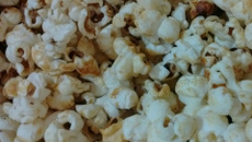 Pipoca doce não grudenta