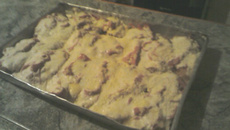 Filé de frango ao molho branco