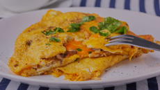 Tapioca colorida "dia de sol"