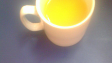 Bebida de manga e limão