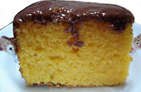 Bolo de cenoura da Cris
