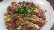Arroz primavera