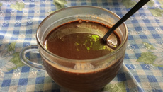 Chocolate quente super fácil