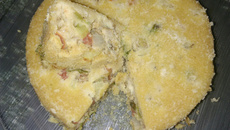 Bolo salgado da Edi sem farinha de trigo