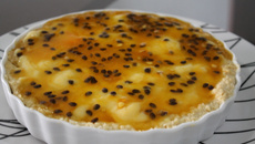 Torta mousse de maracujá