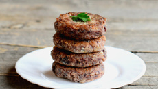 Hambúrguer funcional da tia Nina