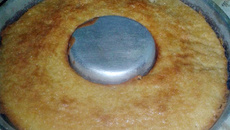 Bolo mix de leite em pó com manteiga