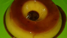 Pudim de leite assado