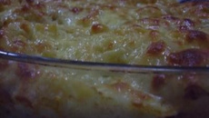 Lasanha de frango e palmito da Camila