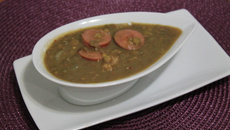 Cazuela de Lentilha com Linguiças
