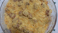 Farofa com cenoura ralada