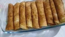 Panquecas de bananas