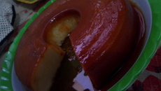 Pudim de pão de padaria