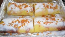 Bolo de laranja sem farinha e sem leite