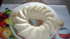 Flan de coco